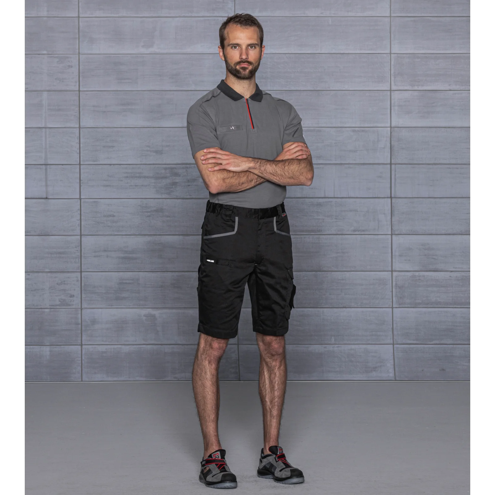 Polo de travail Stretch X Würth MODYF gris