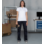Polo femme office Würth MODYF blanc