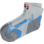 Würth MODYF Zomer Werksokken grijs/blauw