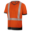 Tee-shirt de travail haute-visibilité orange fluo Würth MODYF