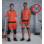 Würth MODYF Fluo high-visibility werkbermuda oranje/antraciet