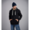 Sweat de travail zippé Hoody Street Style Noir
